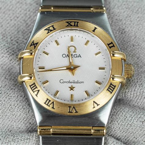 second hand gold omega watches|pre owned ladies omega watches.